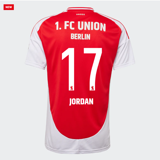 union heimtrikot proaf männer 2425 – 17 – jordan | 1. FC Union Berlin Trikots & Fußballschuhe Online Kaufen