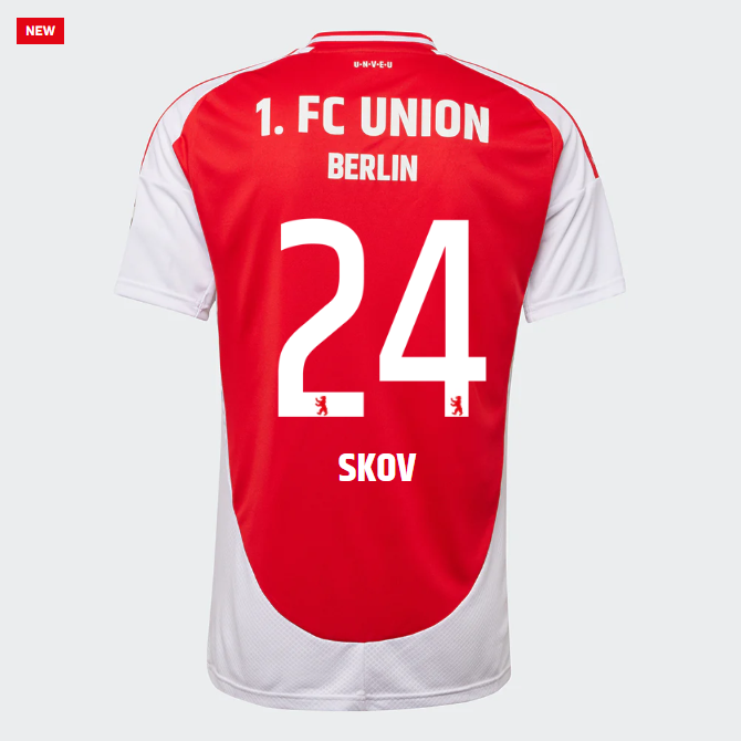 union heimtrikot proaf männer 2425 – 24 – skov | 1. FC Union Berlin Trikots & Fußballschuhe Online Kaufen