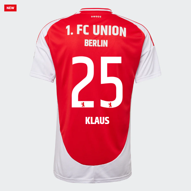 union heimtrikot proaf männer 2425 – 25 – klaus | 1. FC Union Berlin Trikots & Fußballschuhe Online Kaufen
