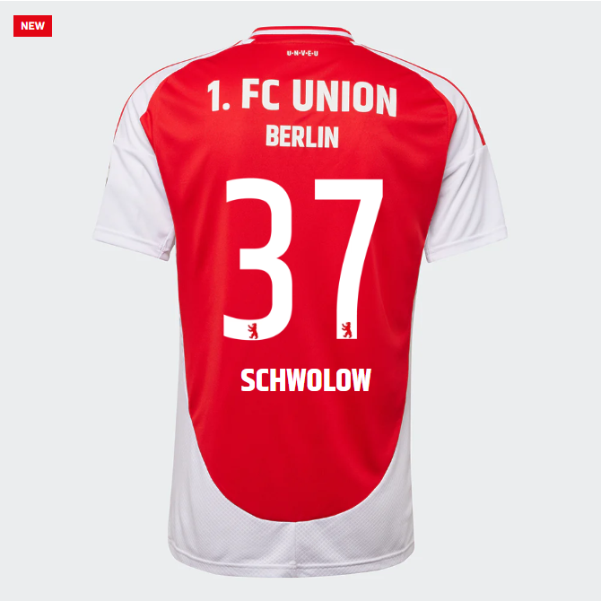 union heimtrikot proaf männer 2425 – 37 – schwolow | 1. FC Union Berlin Trikots & Fußballschuhe Online Kaufen