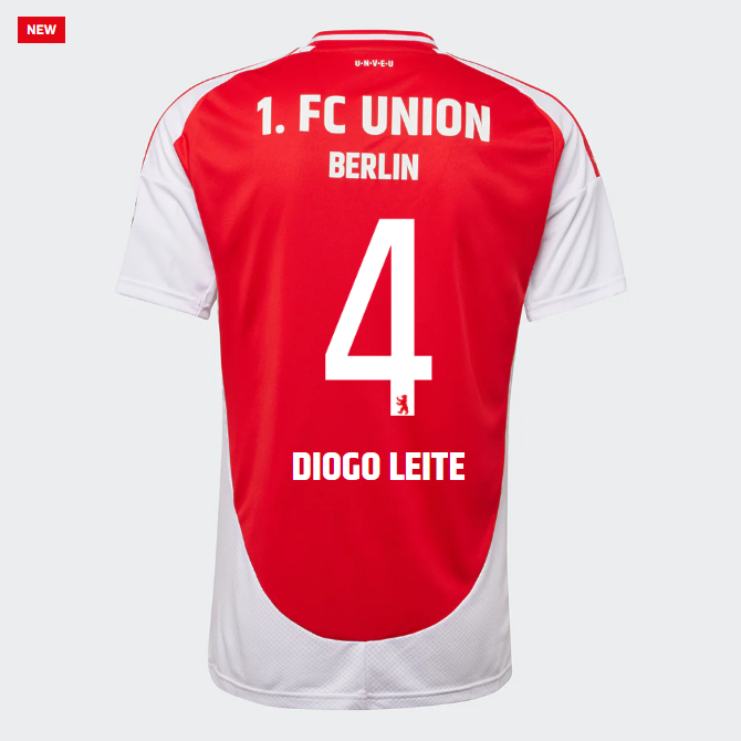 union heimtrikot proaf männer 2425 – 4 – diogo leite | 1. FC Union Berlin Trikots & Fußballschuhe Online Kaufen