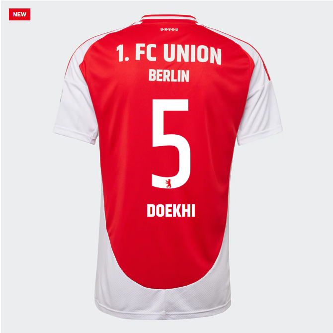 union heimtrikot proaf männer 2425 – 5 – doekhi | 1. FC Union Berlin Trikots & Fußballschuhe Online Kaufen