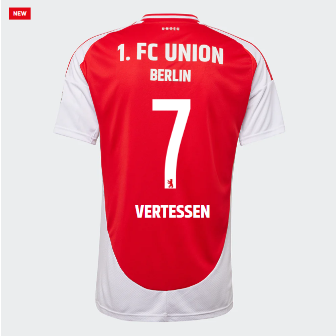 union heimtrikot proaf männer 2425 – 7 – vertessen | 1. FC Union Berlin Trikots & Fußballschuhe Online Kaufen
