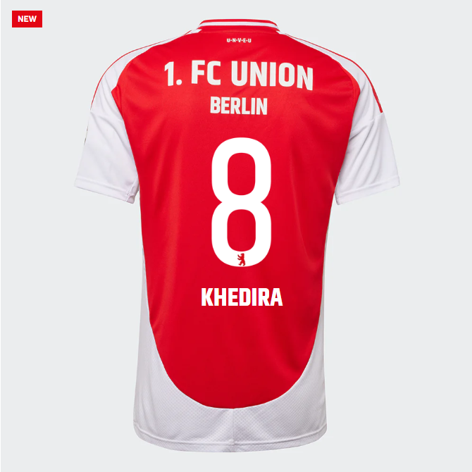 union heimtrikot proaf männer 2425 – 8 – khedira | 1. FC Union Berlin Trikots & Fußballschuhe Online Kaufen