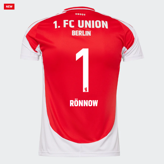 union heimtrikot proaf männer 2425 – tailliert – 1 – rönnow | 1. FC Union Berlin Trikots & Fußballschuhe Online Kaufen