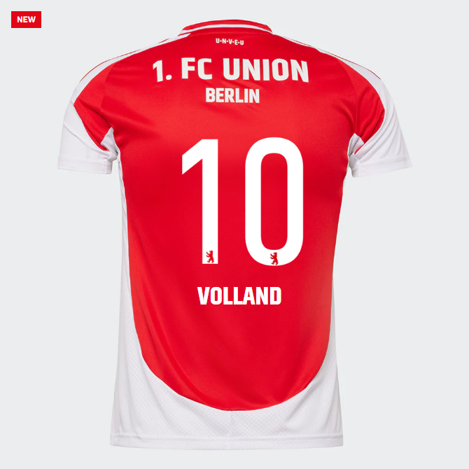 union heimtrikot proaf männer 2425 – tailliert – 10 – volland | 1. FC Union Berlin Trikots & Fußballschuhe Online Kaufen
