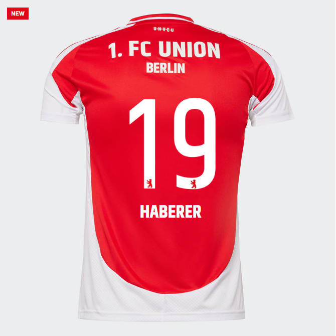 union heimtrikot proaf männer 2425 – tailliert – 19 – haberer | 1. FC Union Berlin Trikots & Fußballschuhe Online Kaufen