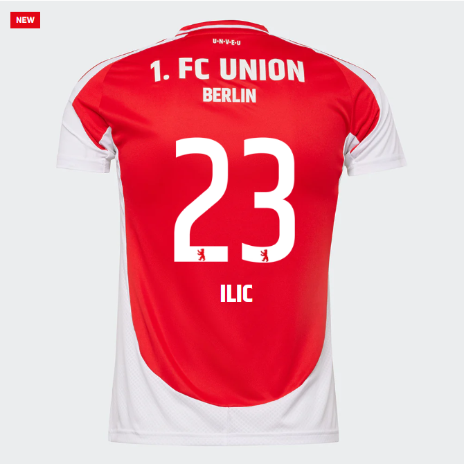 union heimtrikot proaf männer 2425 – tailliert – 23 – ilic | 1. FC Union Berlin Trikots & Fußballschuhe Online Kaufen