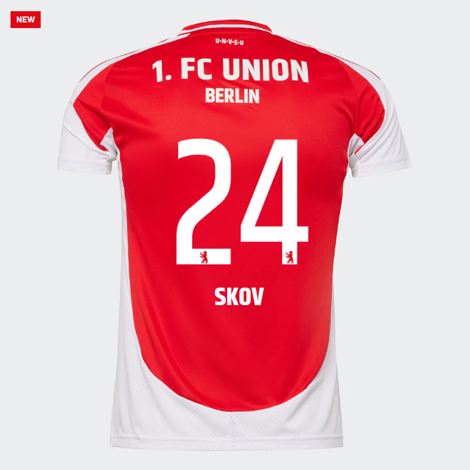 union heimtrikot proaf männer 2425 – tailliert – 24 – skov | 1. FC Union Berlin Trikots & Fußballschuhe Online Kaufen