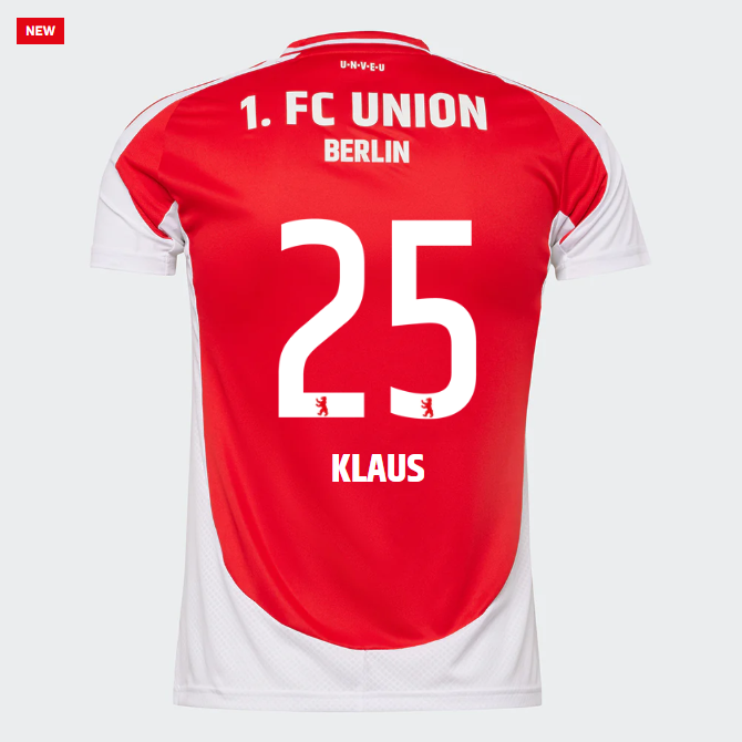 union heimtrikot proaf männer 2425 – tailliert – 25 – klaus | 1. FC Union Berlin Trikots & Fußballschuhe Online Kaufen