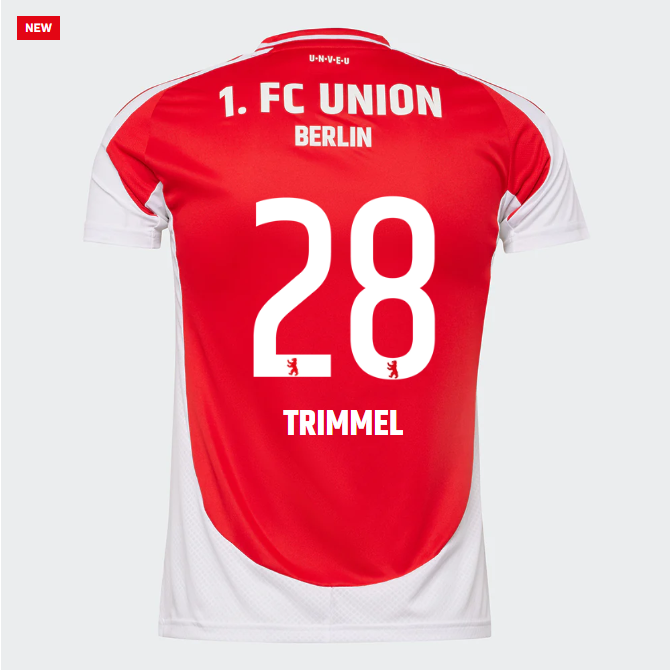 union heimtrikot proaf männer 2425 – tailliert – 28 – trimmel | 1. FC Union Berlin Trikots & Fußballschuhe Online Kaufen