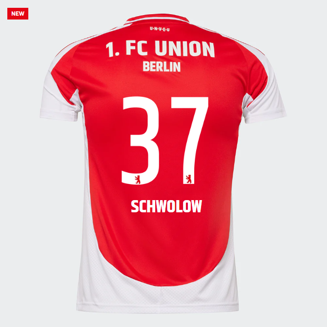 union heimtrikot proaf männer 2425 – tailliert – 37 – schwolow | 1. FC Union Berlin Trikots & Fußballschuhe Online Kaufen
