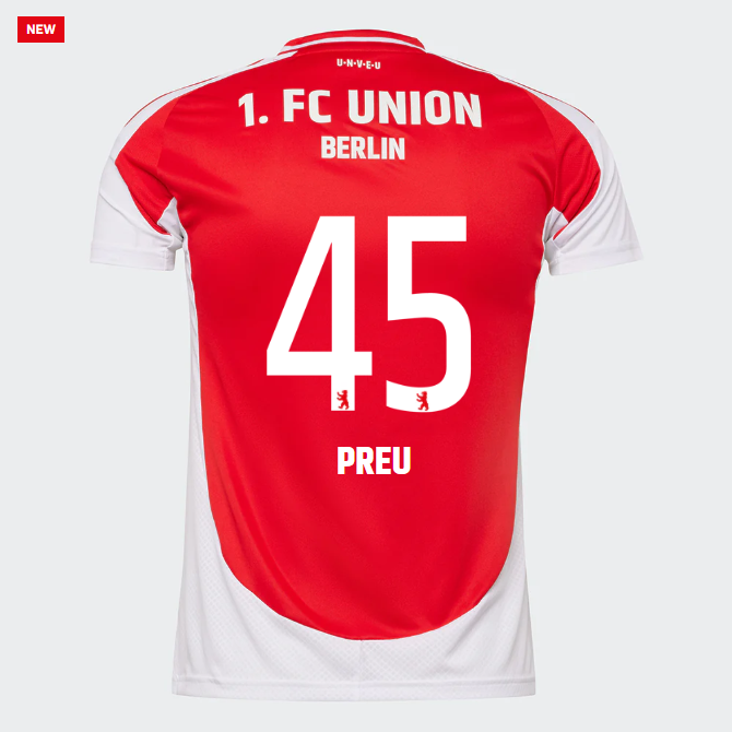 union heimtrikot proaf männer 2425 – tailliert – 45 – preu | 1. FC Union Berlin Trikots & Fußballschuhe Online Kaufen