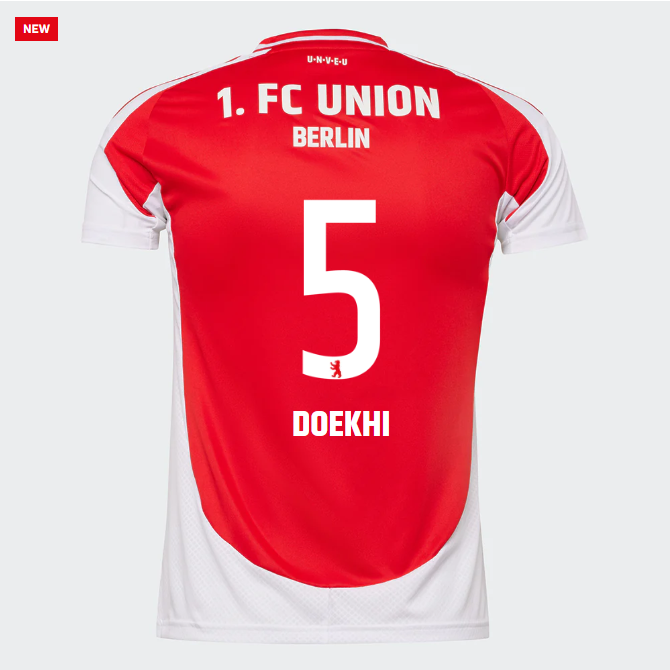 union heimtrikot proaf männer 2425 – tailliert – 5 – doekhi | 1. FC Union Berlin Trikots & Fußballschuhe Online Kaufen