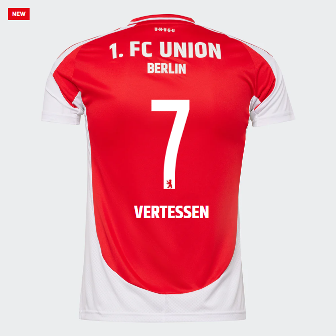 union heimtrikot proaf männer 2425 – tailliert – 7 – vertessen | 1. FC Union Berlin Trikots & Fußballschuhe Online Kaufen